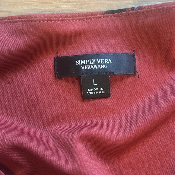 Women's Simply Vera Vera Wang Tiered Midi Dress - Picture 3 of 4